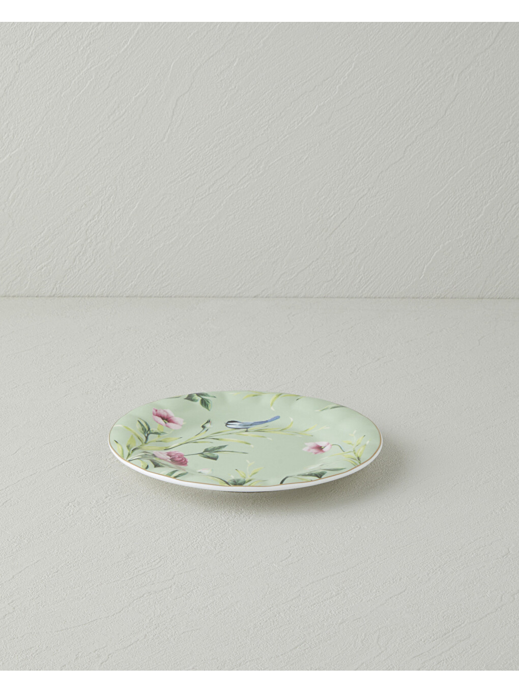 Vanilla New Bone China Pasta Tabağı 16 Cm Açık Yeşil