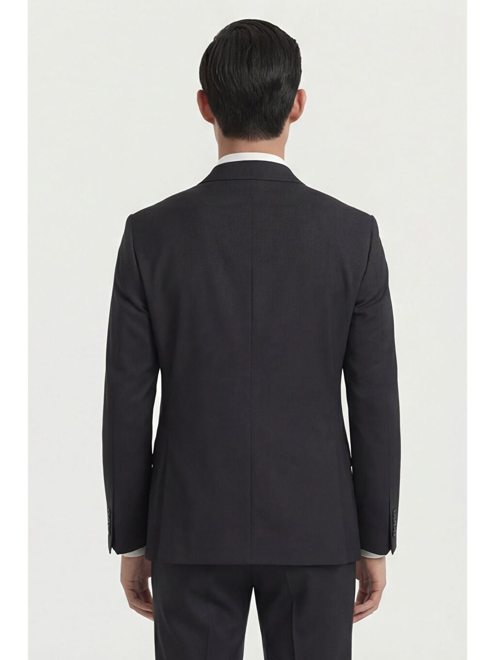 Siyah Klasik Takım Elbise-4