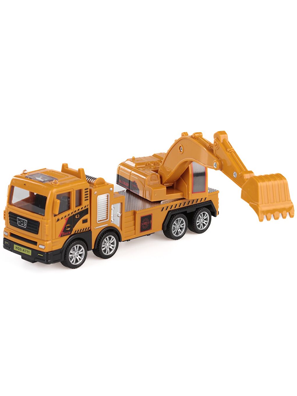 Surtmelı 1:50 Vınc Ve Ekskavator - Sarı-3