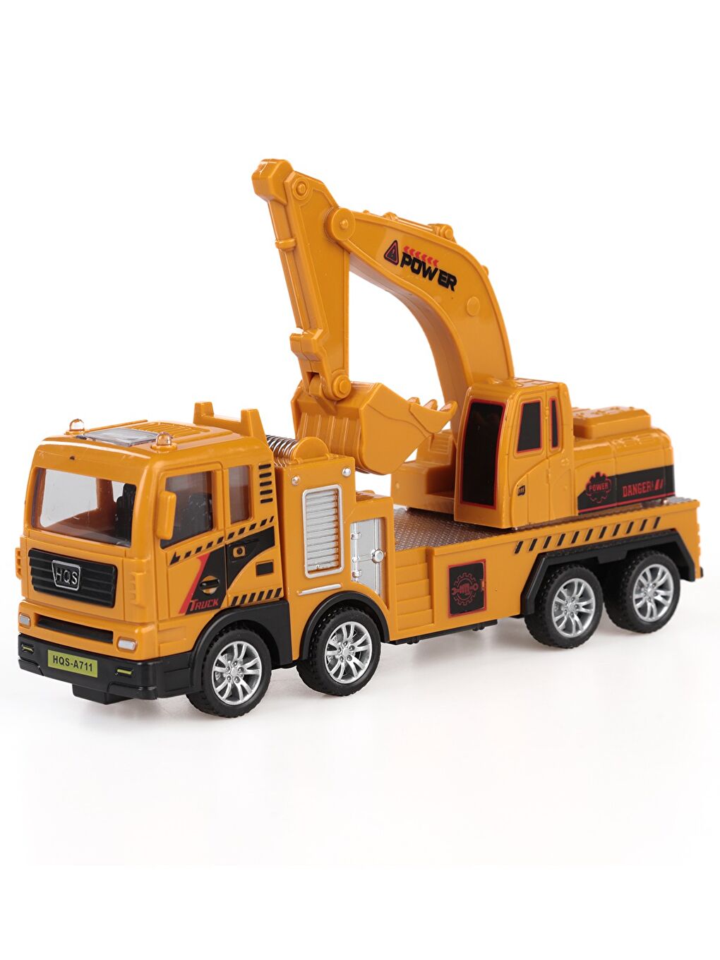 Surtmelı 1:50 Vınc Ve Ekskavator - Sarı-4