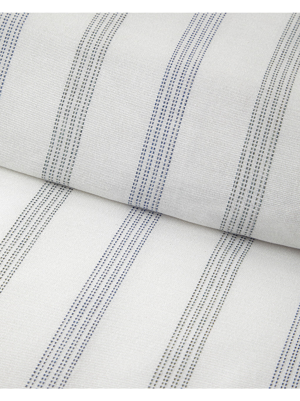 Bold Stitch İpliği Boyalı King Size Nevresim Takımı 240x220 cm Lacivert-Yeşil-2