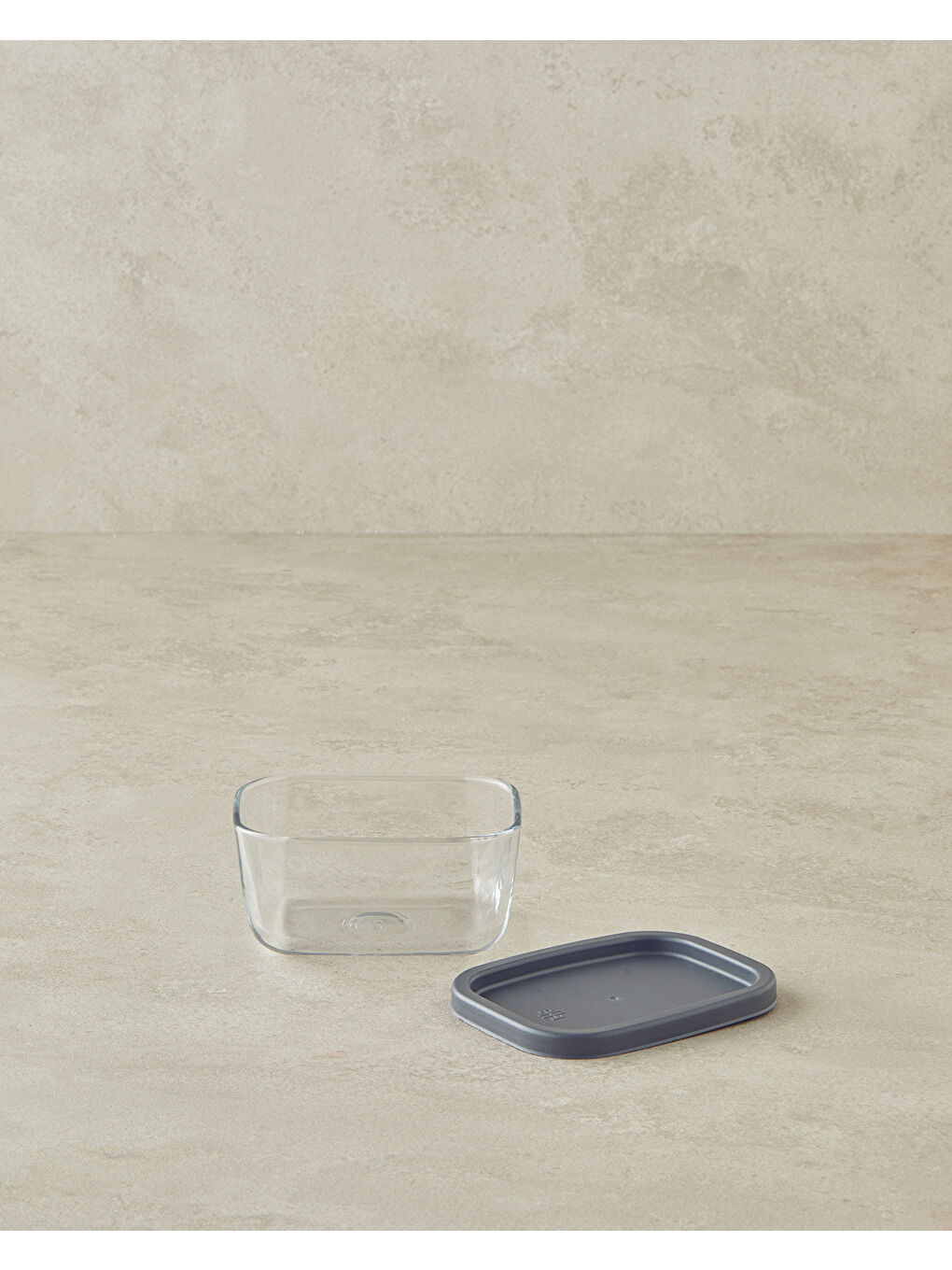 Fresh Safe Cam Saklama Kabı 405 ml Gri-1