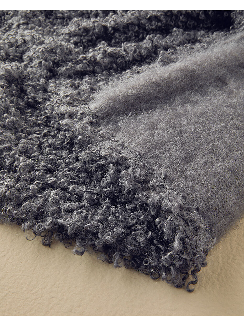 Mari Koltuk Şalı Antrasit-3