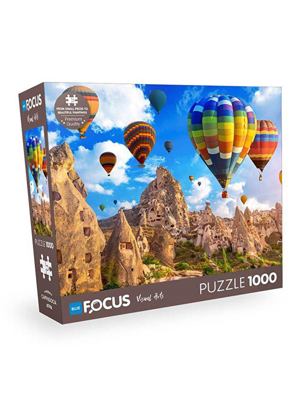 Blue Focus Karışık 1000 Parça Puzzle Cappadocia (Kapadokya)