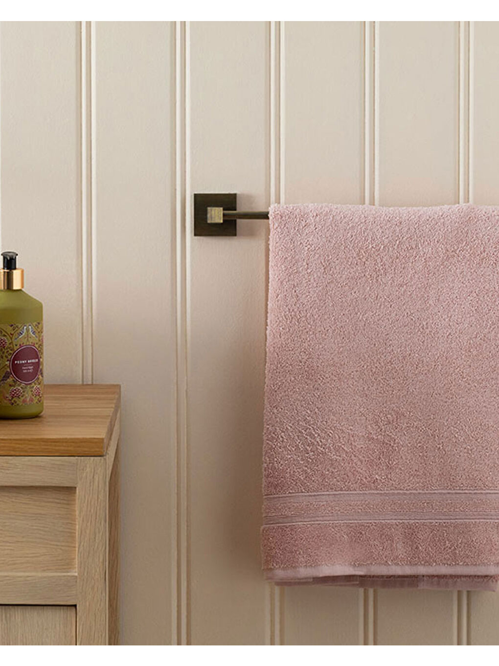 Pure Basic Pamuklu Yüz Havlusu 50x90 cm Açık Pembe