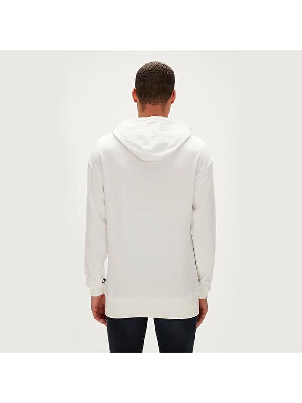 Rainbow Hoodie Erkek Beyaz Kapüşonlu Sweatshirt-3