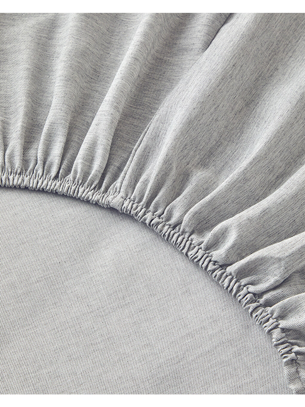 Elite Lines İpliği Boyalı King Size Nevresim Takımı Gri-5