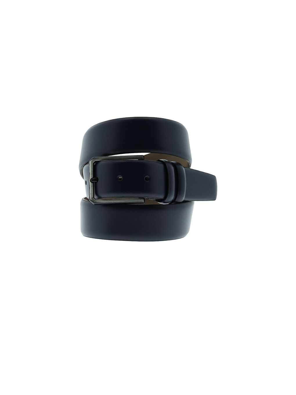 Lacivert Klasik Deri Kemer