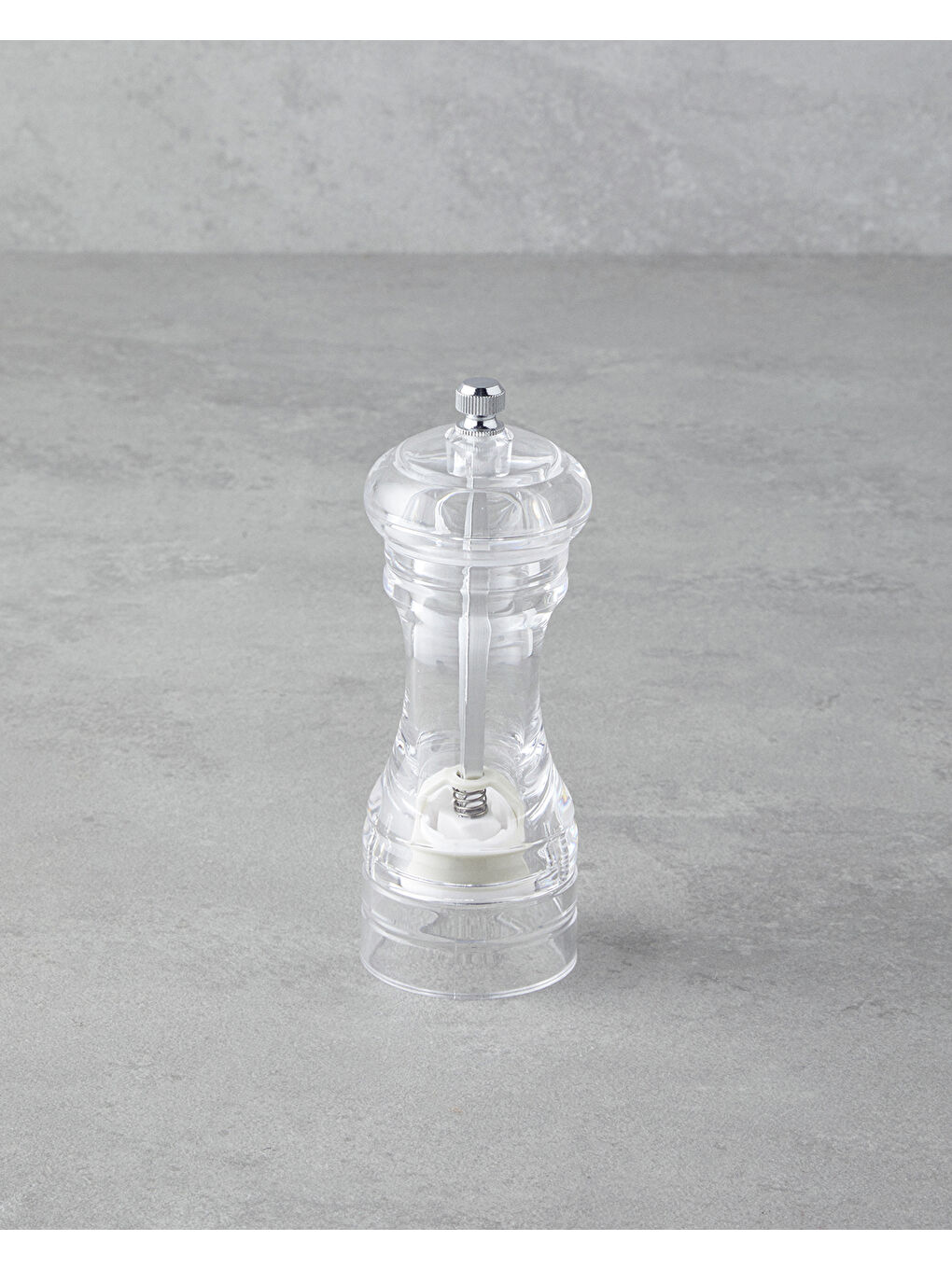 Renksiz Rowena Akrilik Değirmen 14 cm Şeffaf