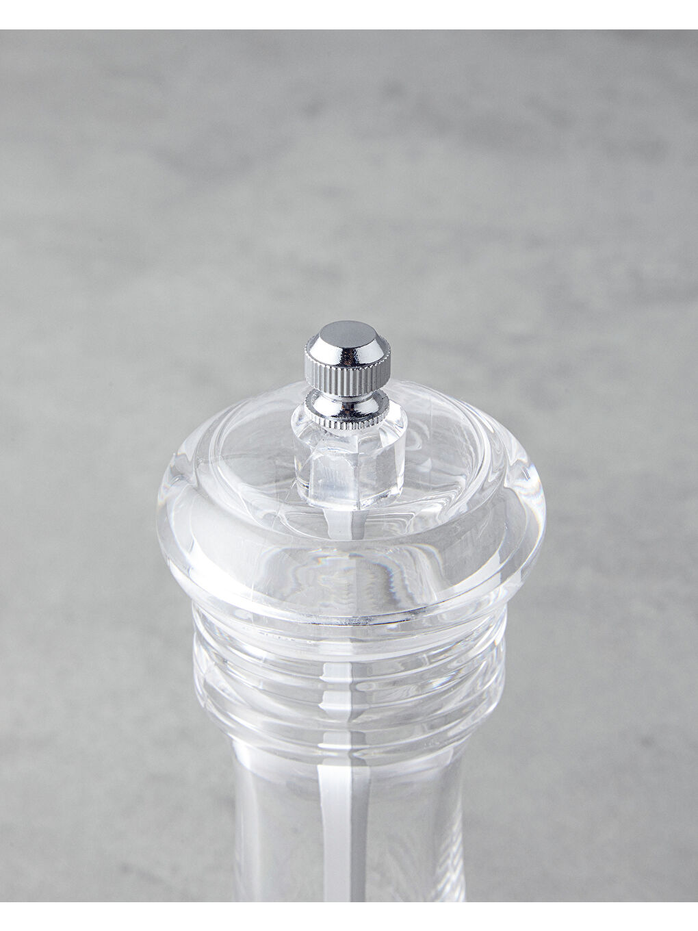 Renksiz Rowena Akrilik Değirmen 14 cm Şeffaf-1