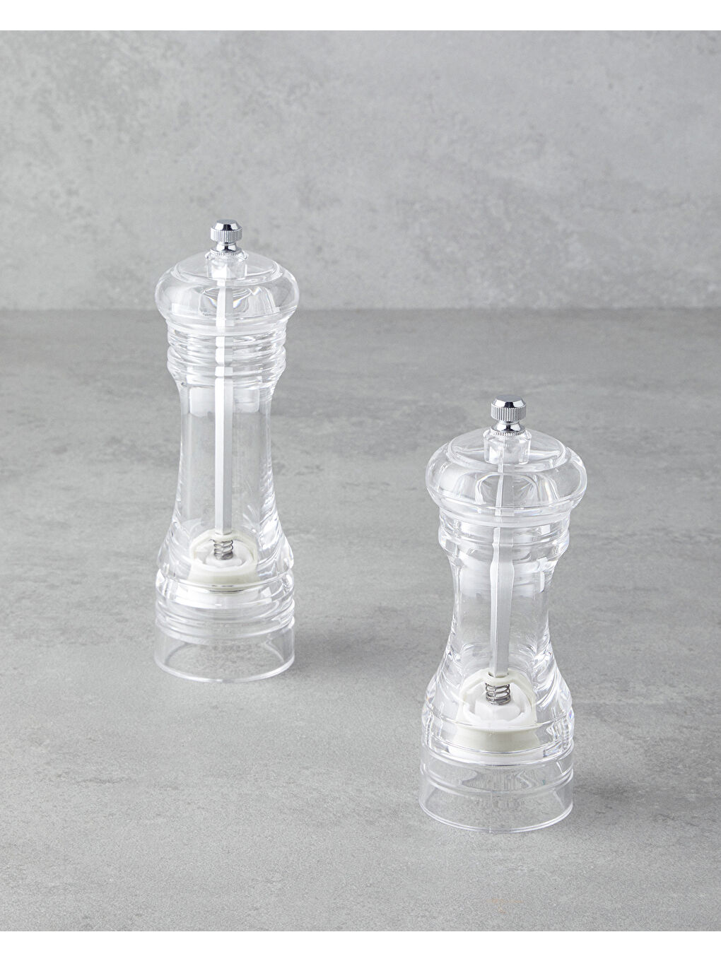 Renksiz Rowena Akrilik Değirmen 14 cm Şeffaf-3