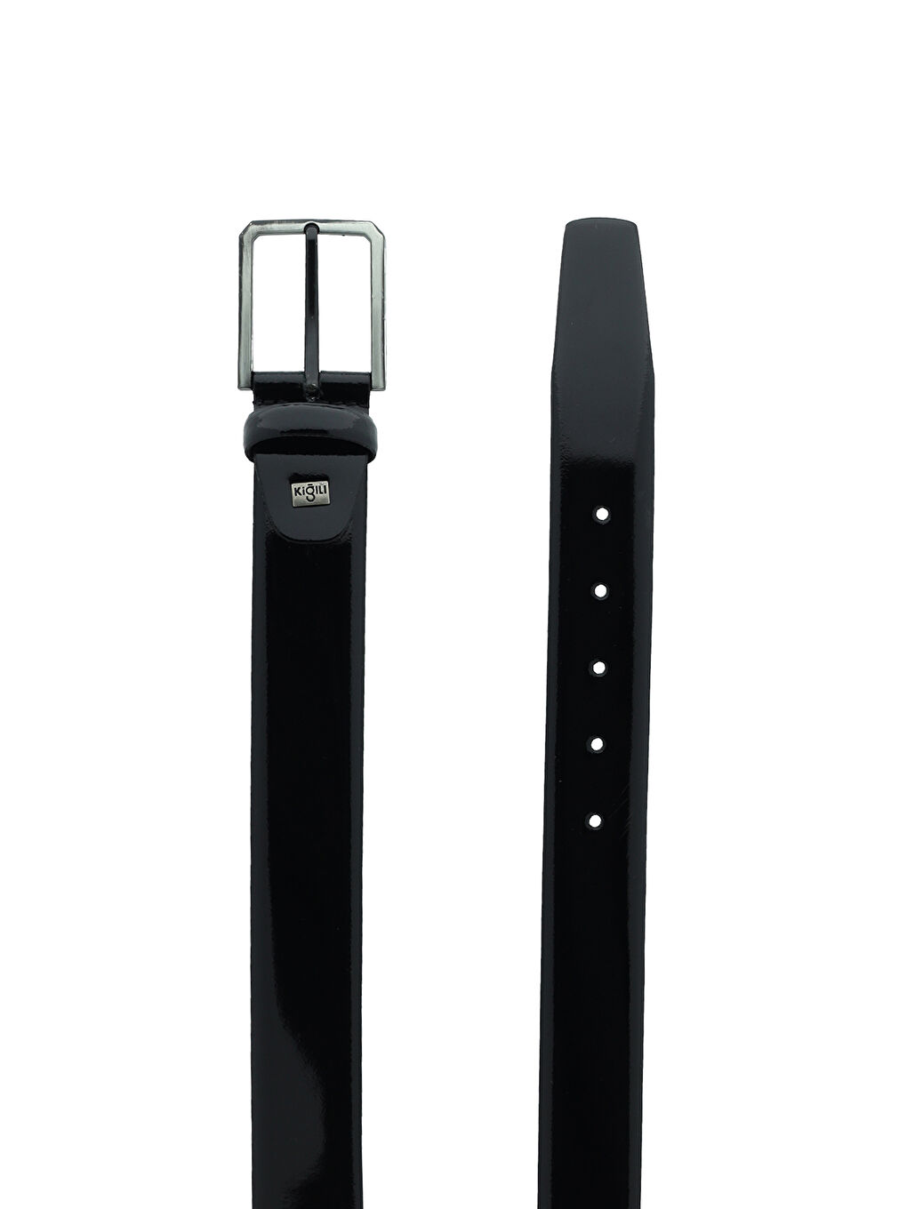 Siyah Klasik Rugan Deri Kemer-1