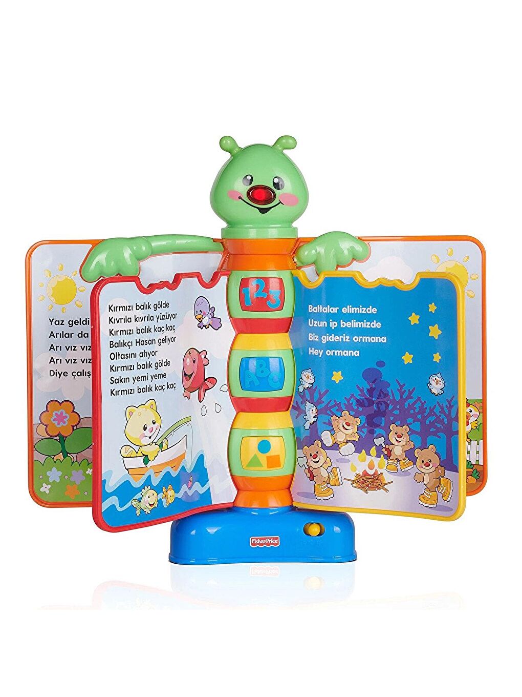 FISHER PRICE Karışık Türkçe Konuşan Eğitici Tırtıldan Masallar