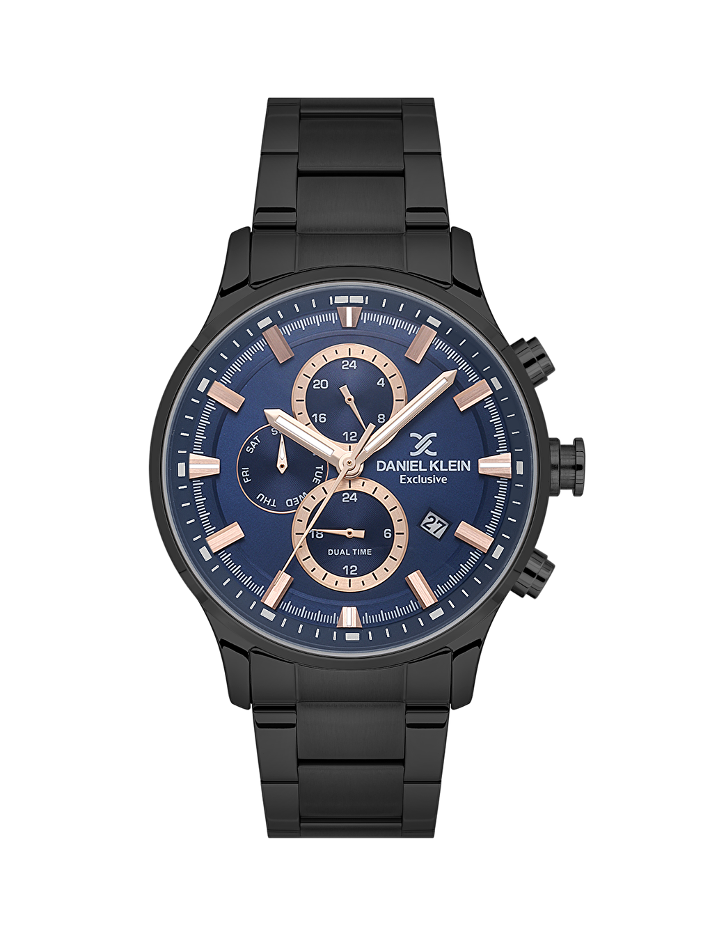 Siyah DKE.1.10782-5  Erkek Kol Saati