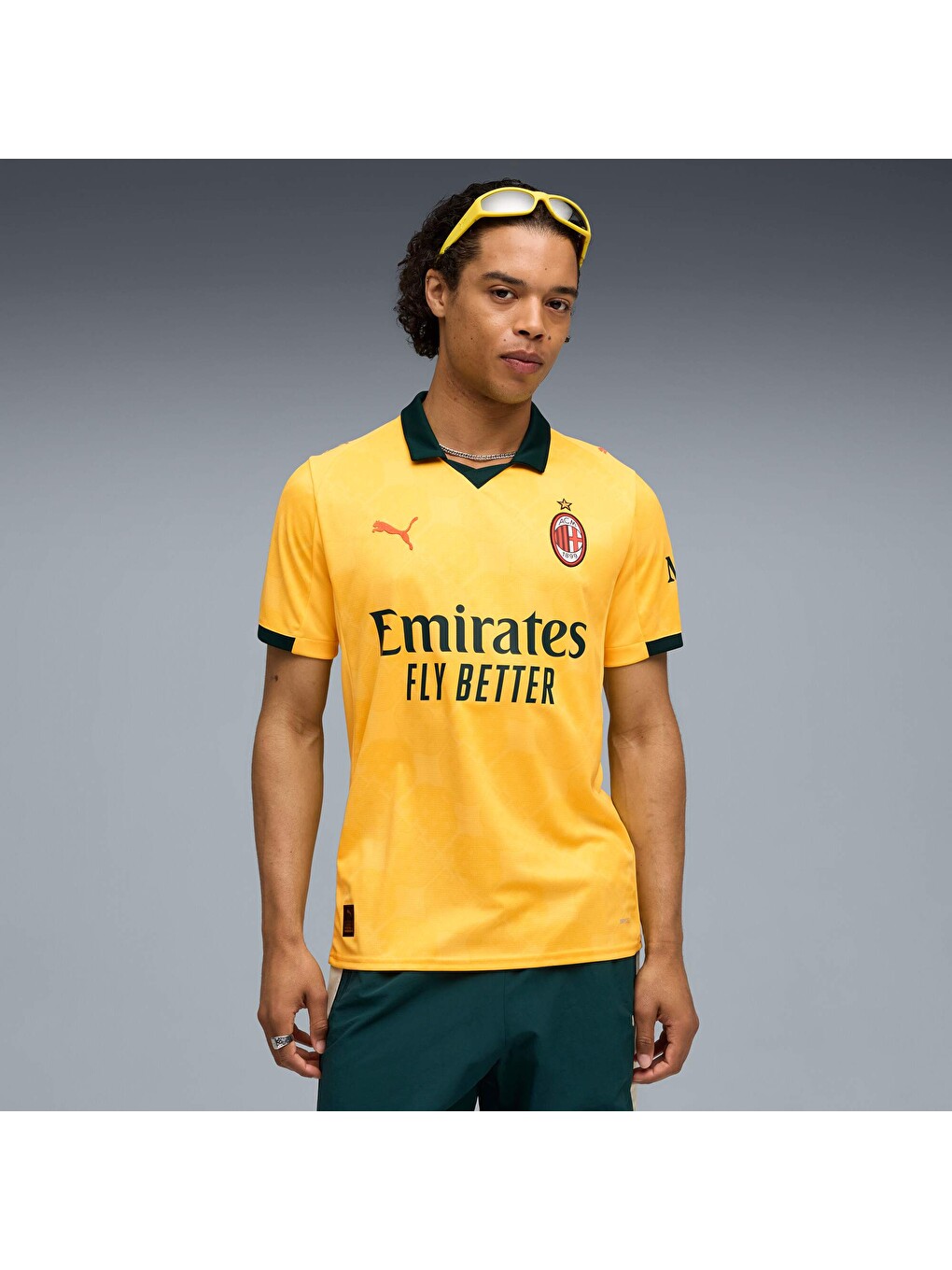 Sarı AC MILAN 25/26 Erkek Üçüncü Forma-7