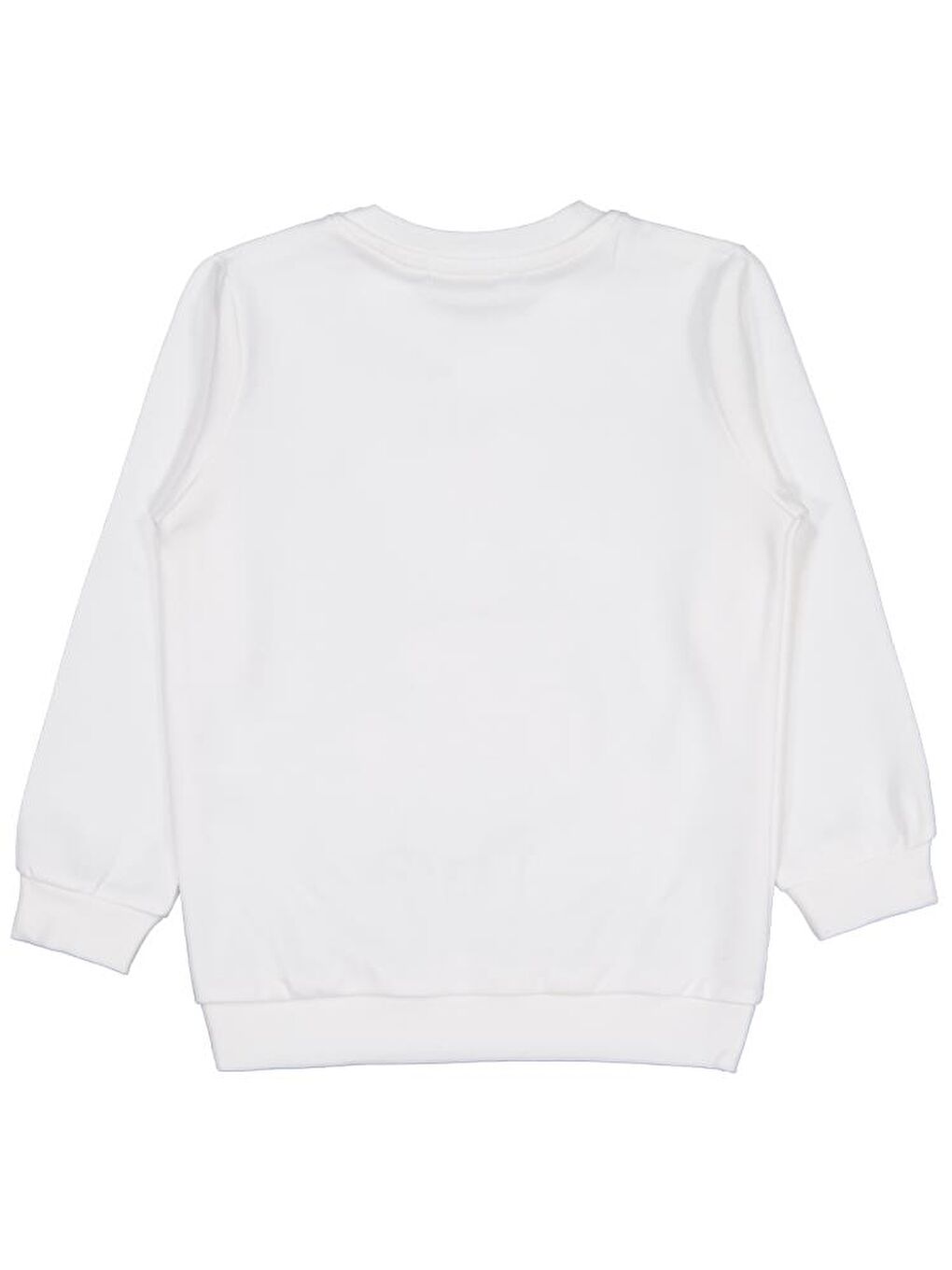 Girls Anime Baskılı 2-5 Yaş Sweatshirt - Ekru 5-6 Yaş-1