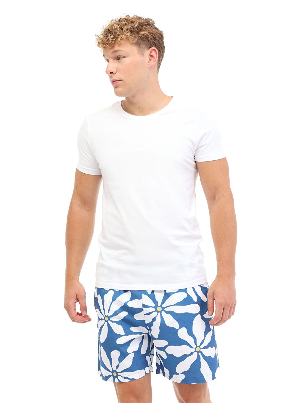 ML EIDON 19HL-08 5FX Lacivert Erkek Deniz Şortu-2