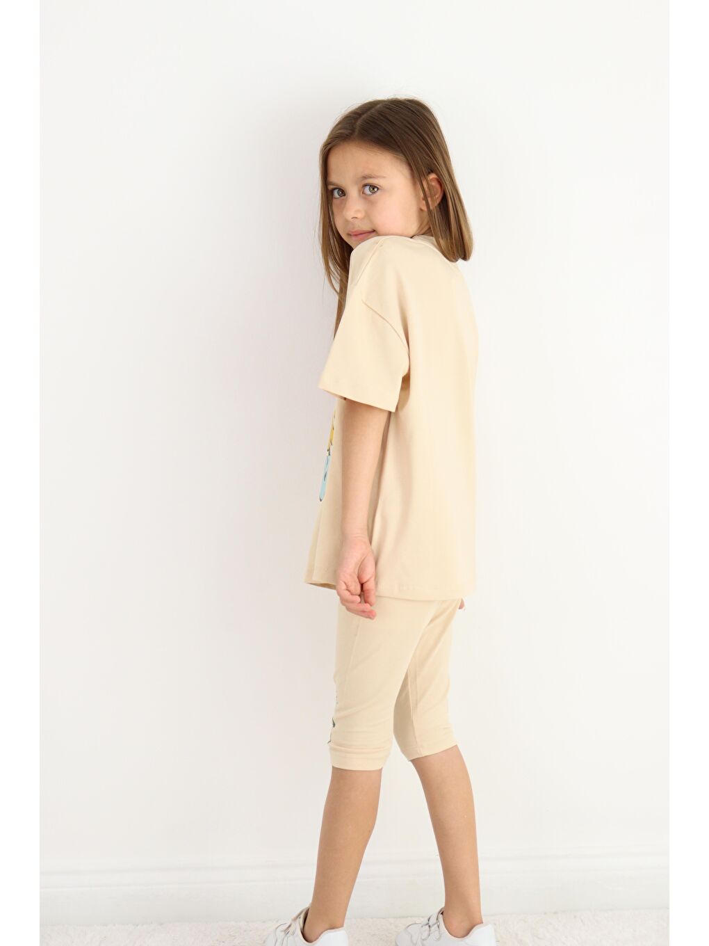 Bej Kız Kapri Takım 2-8 Yaş-2