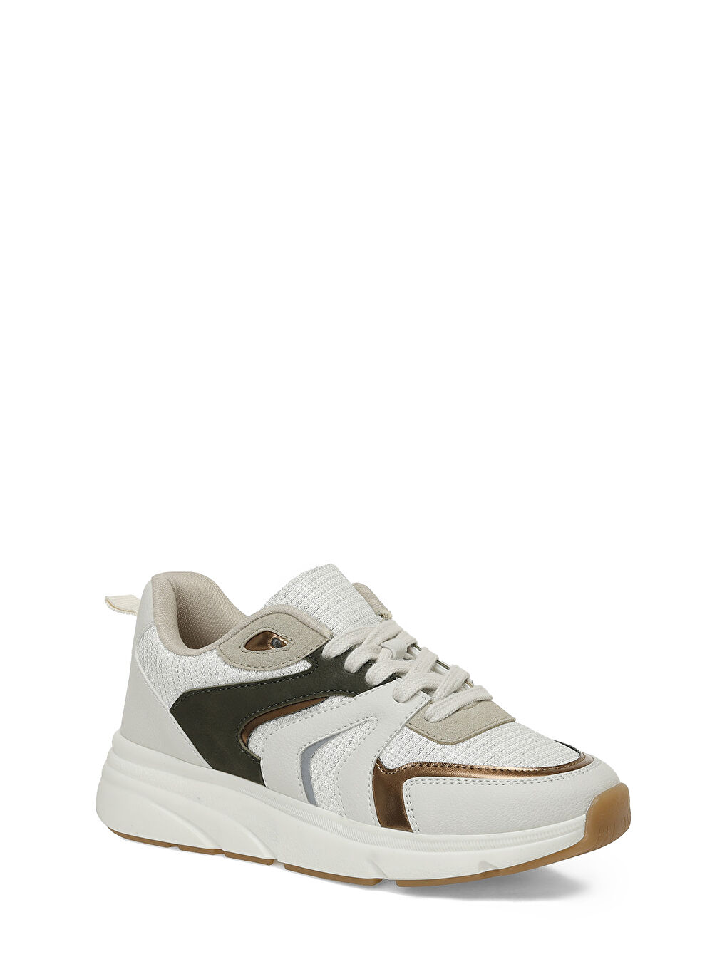 25K-3011 5PR Bej Kadın Sneaker-1