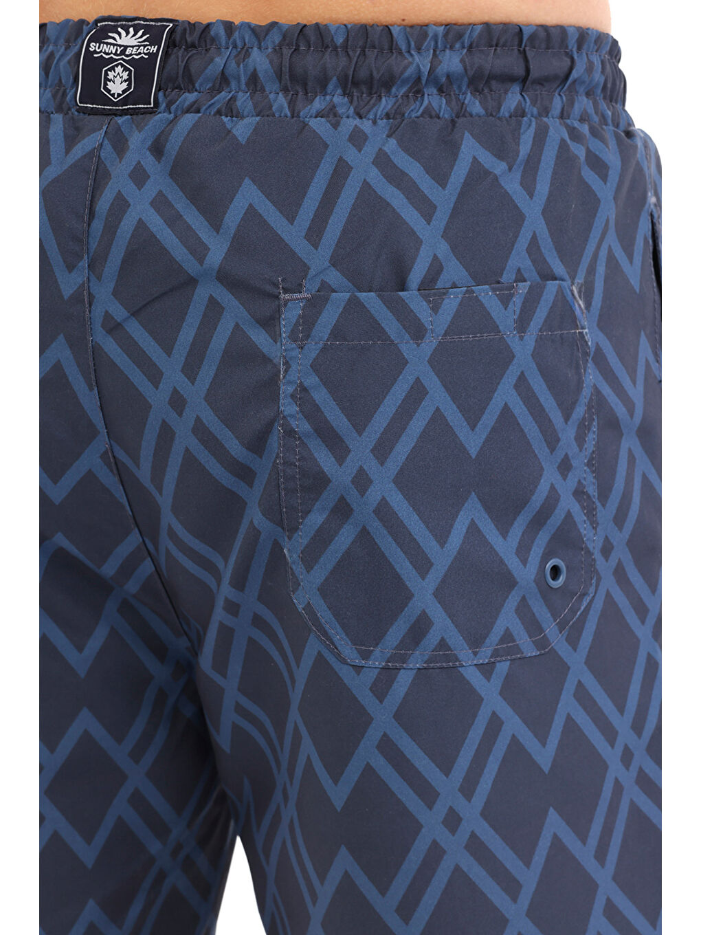 ML SERIAN 19GL-11 5FX Mavi Erkek Deniz Şortu-3