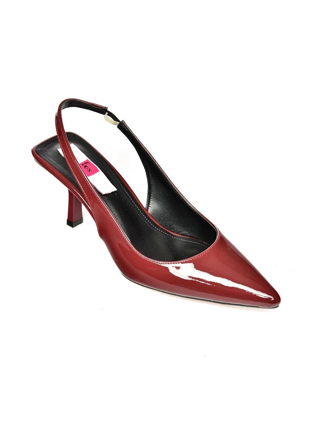 S8208601 Bordo Kadın Topuklu Ayakkabı-1
