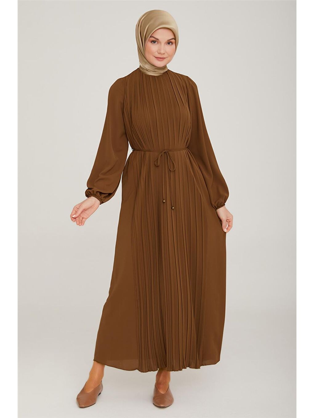 Kahverengi Elbise 22K9435-3