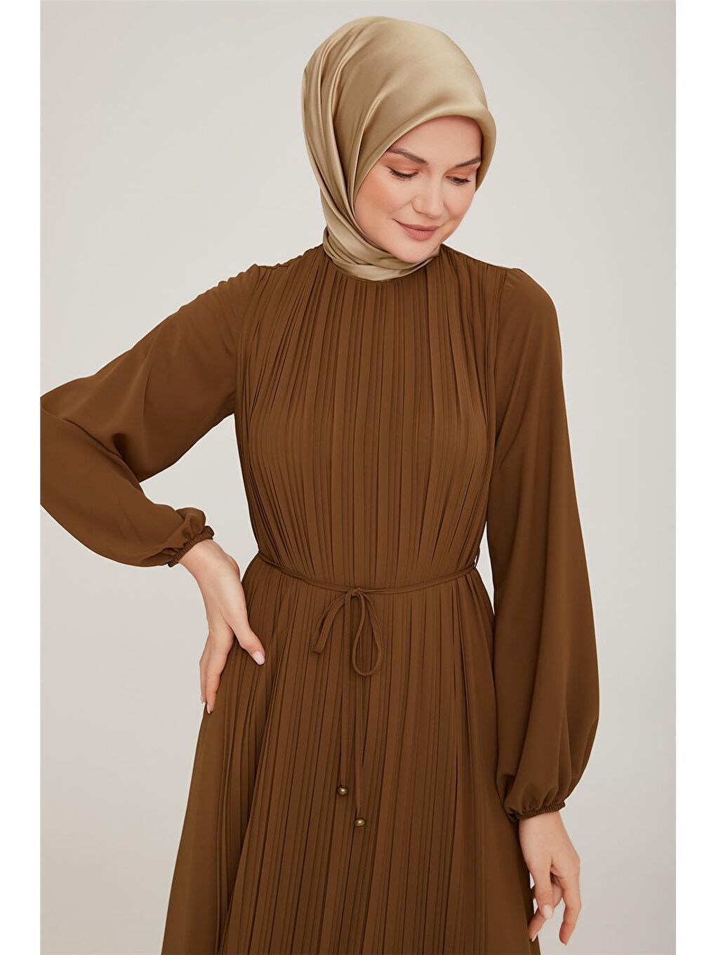 Kahverengi Elbise 22K9435-1