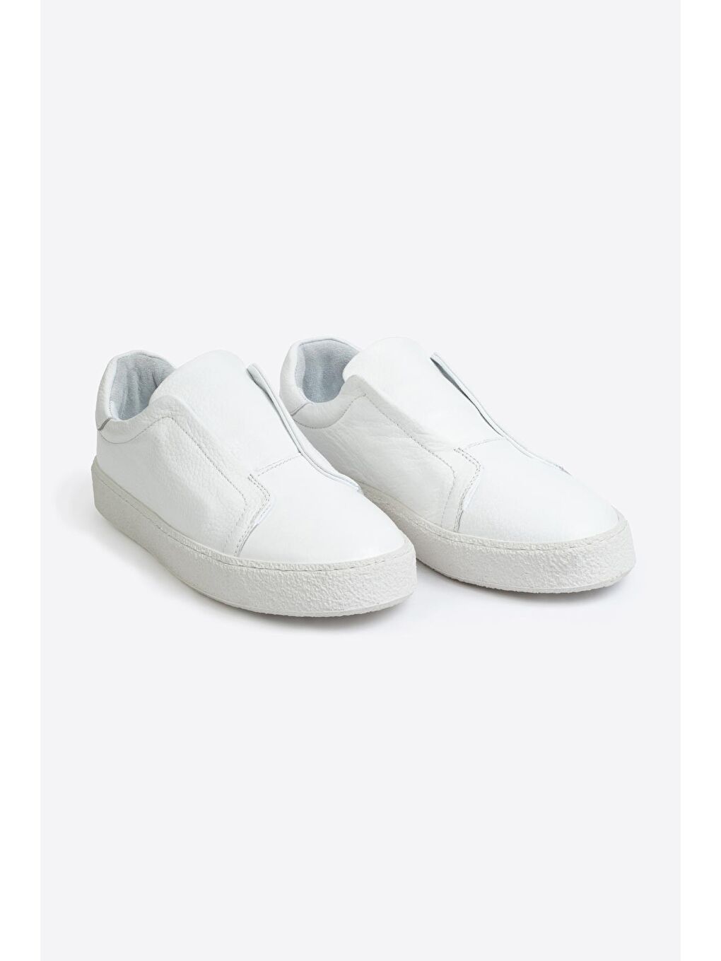 Beyaz Erkek Deri Ayakkabı