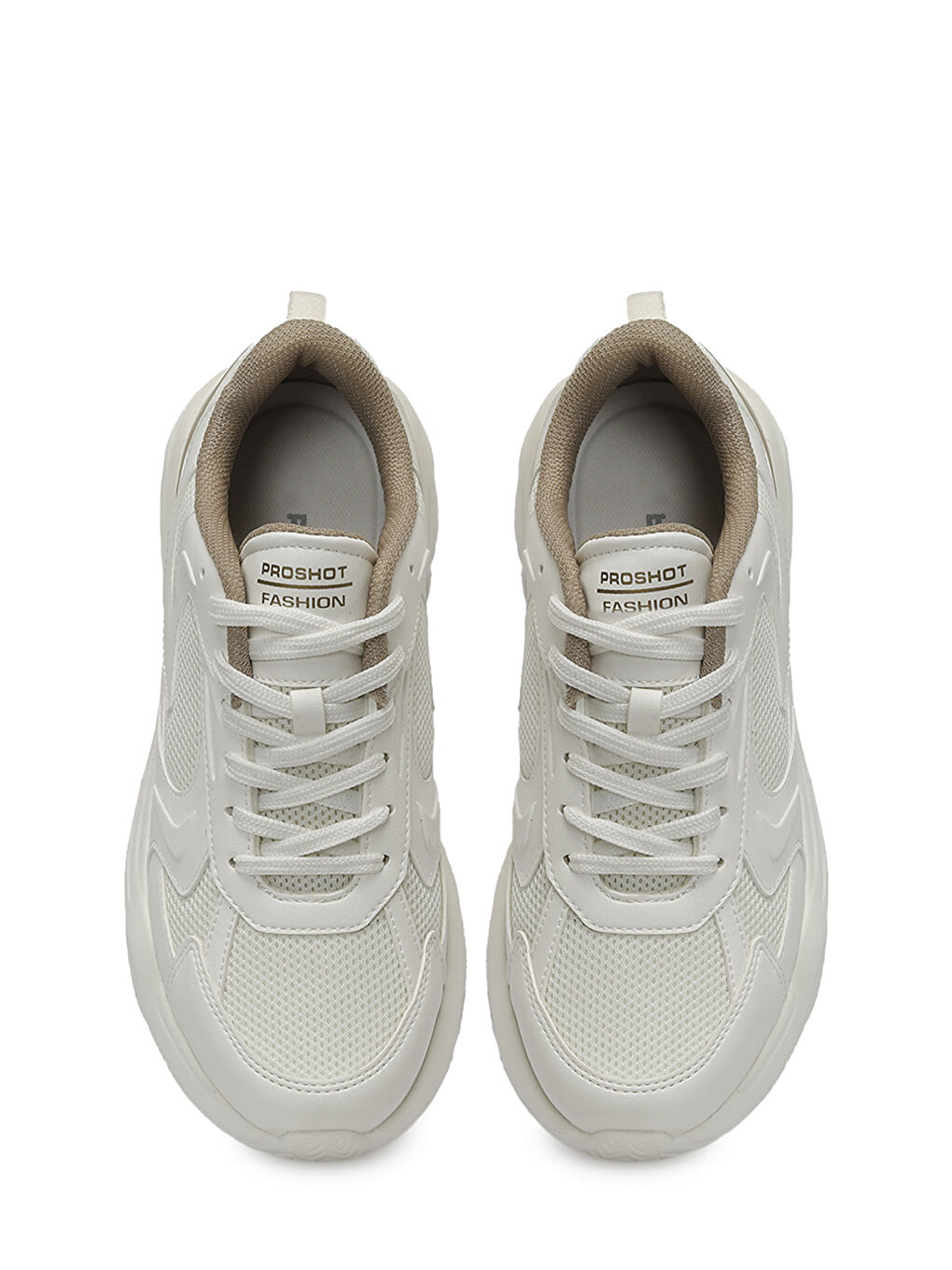 Beyaz JENNY W 6FX KIRIK BEYAZ Kadın Sneaker-3