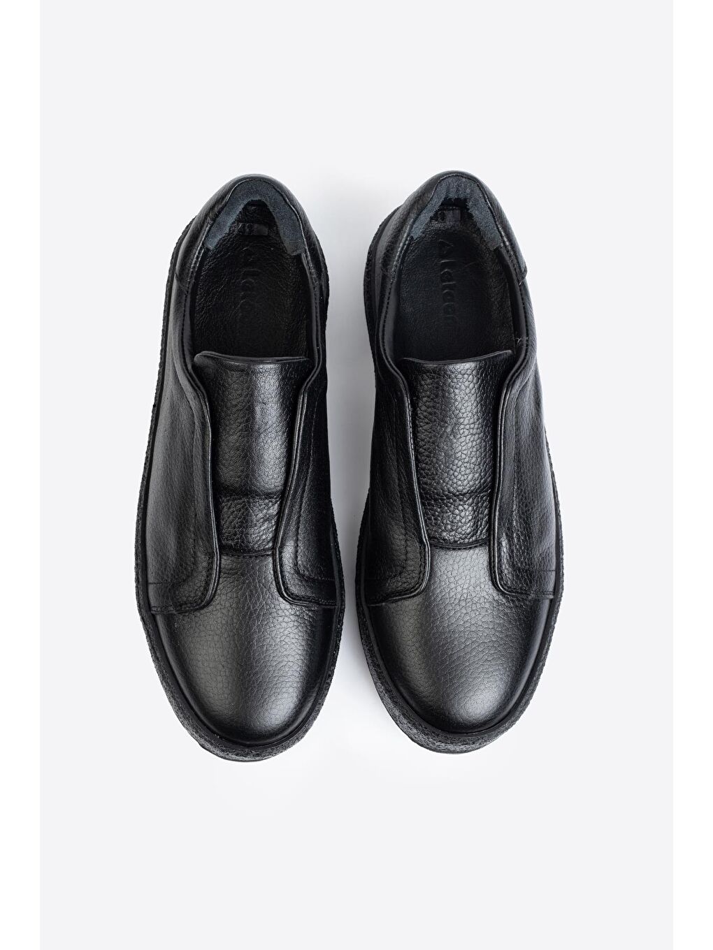 Siyah Erkek Deri Ayakkabı-5