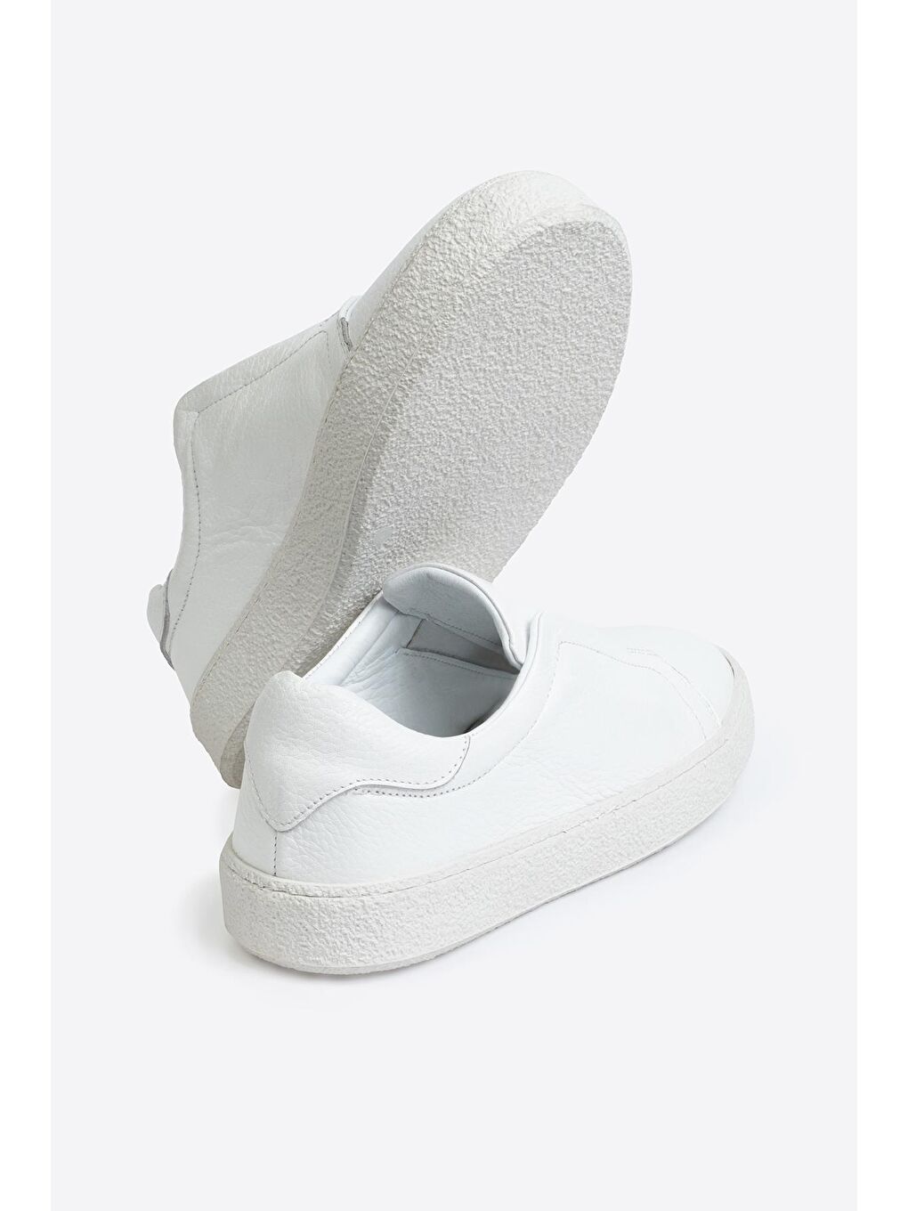 Beyaz Erkek Deri Ayakkabı-2