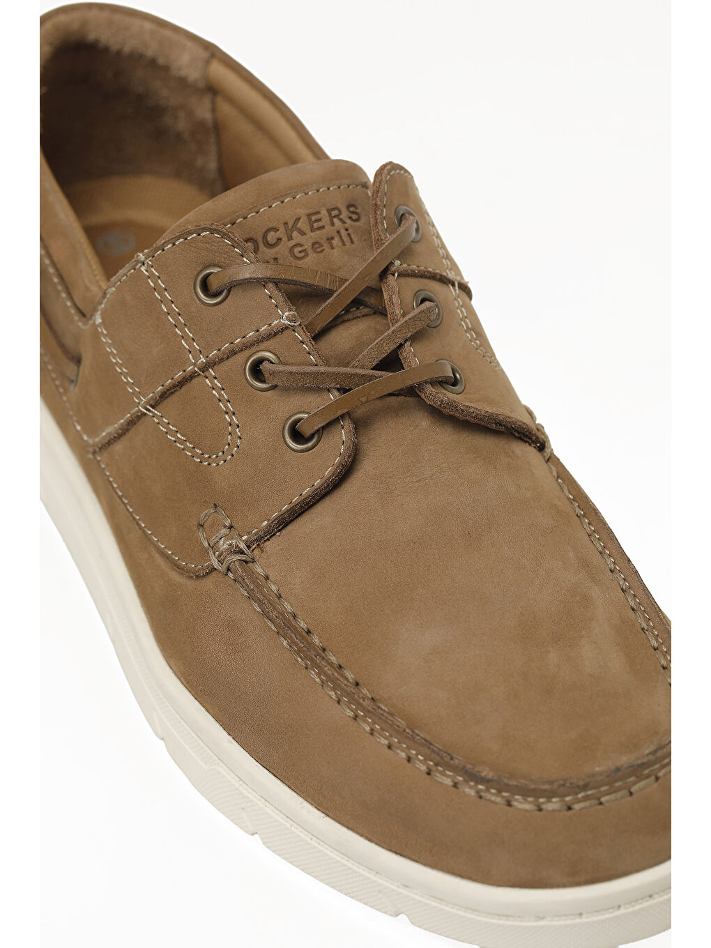 Bej DAMIAN-N 6FX Kum Erkek Marin Ayakkabı-6