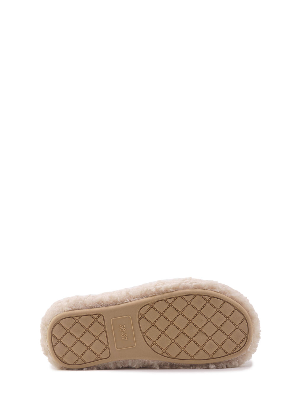 607140.Z4PR Bej Kadın Ev Terliği-3