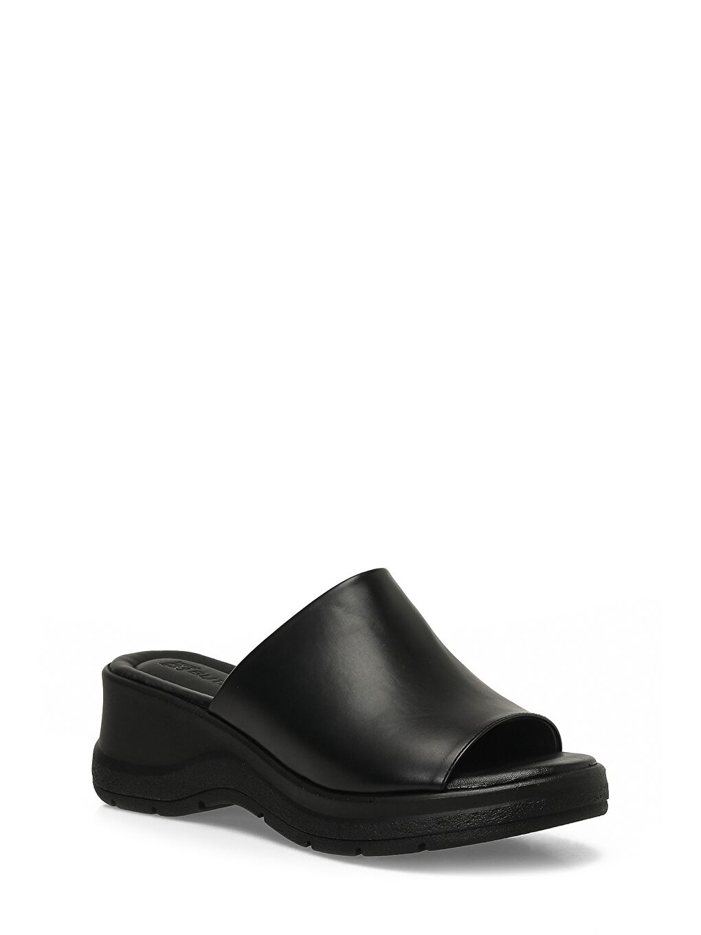 26S-3014 6FX Siyah Kadın Terlik-1