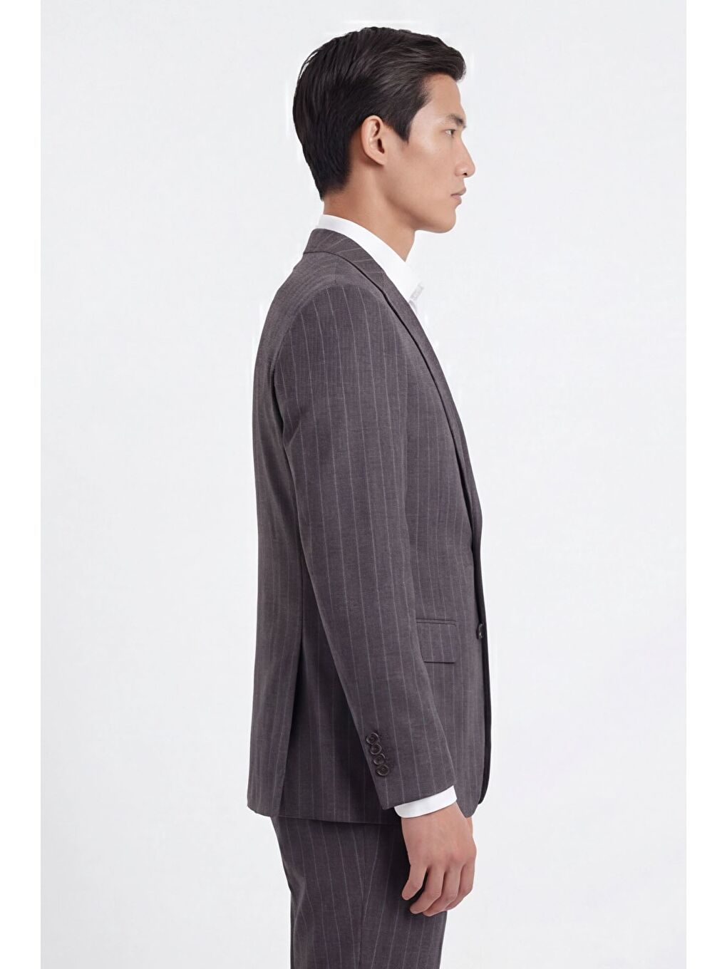 Kahverengi Giotelli Erkek Kahve Dar Kesim Slim Fit Viskon Dokuma Normal Bel 4 Drop Klasik Takım Elbise-1