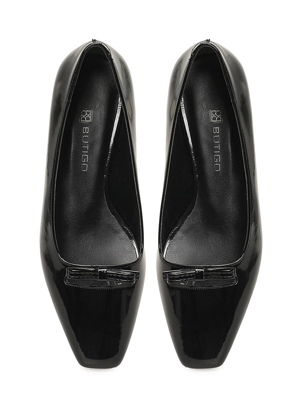 26S-014 6FX Siyah Kadın Babet-3