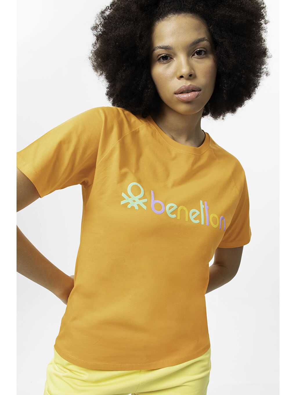 Turuncu Kadın Tshirt