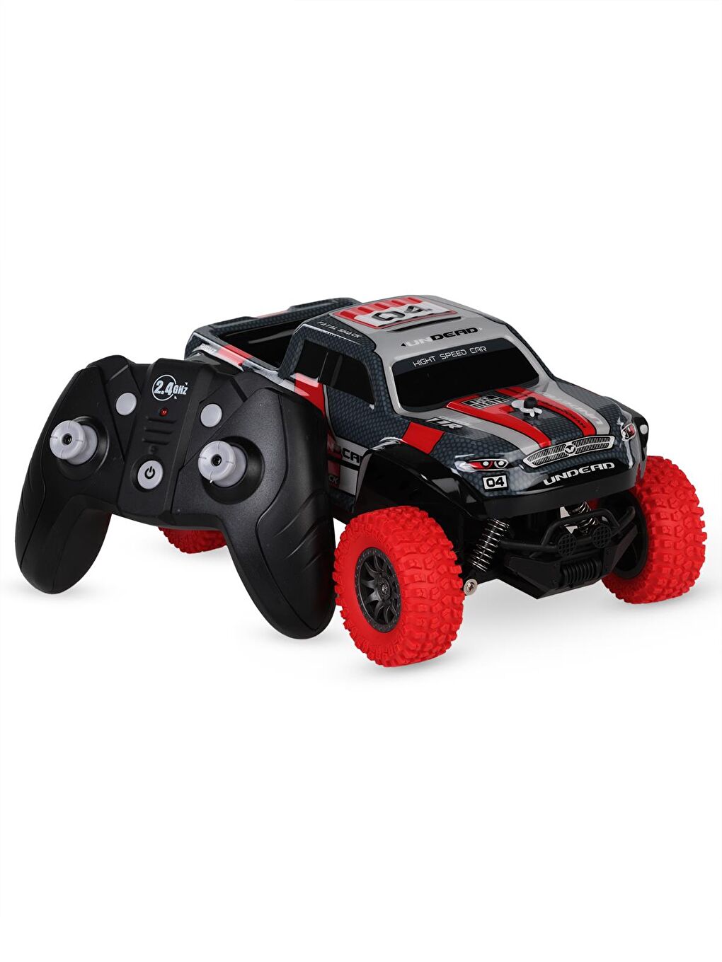 Seher Oyuncak Sesli Işıklı Şarjlı - Kırmızı-1