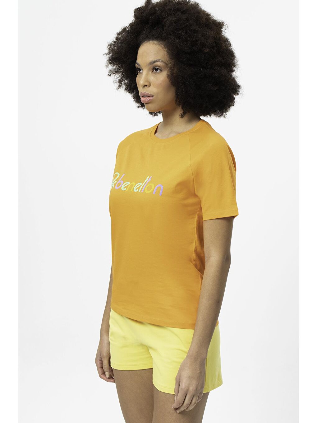 Turuncu Kadın Tshirt-2