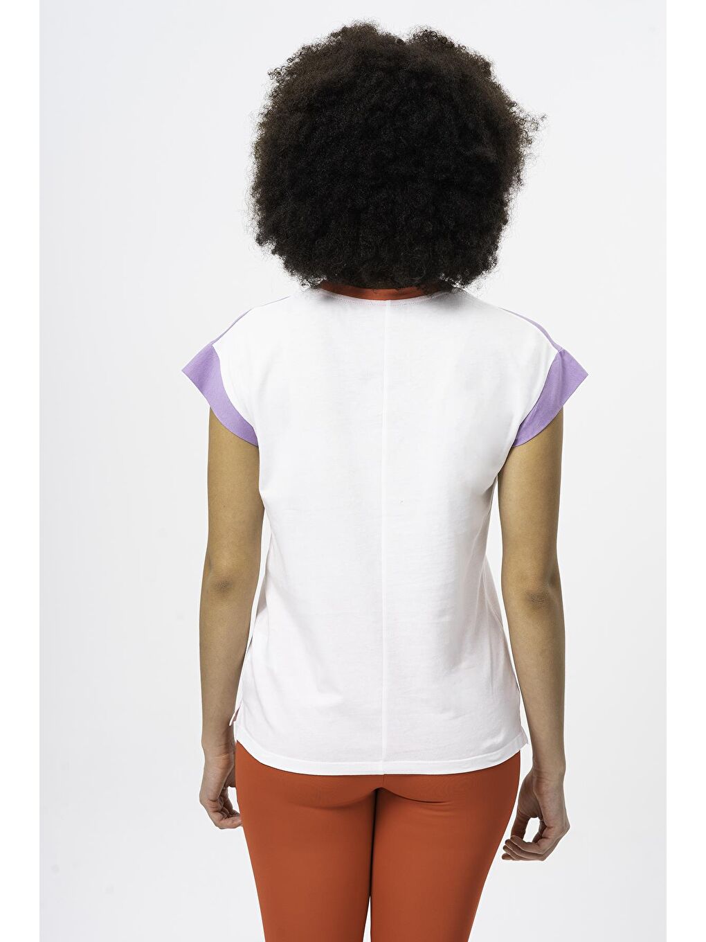 Beyaz Kadın Tshirt-2