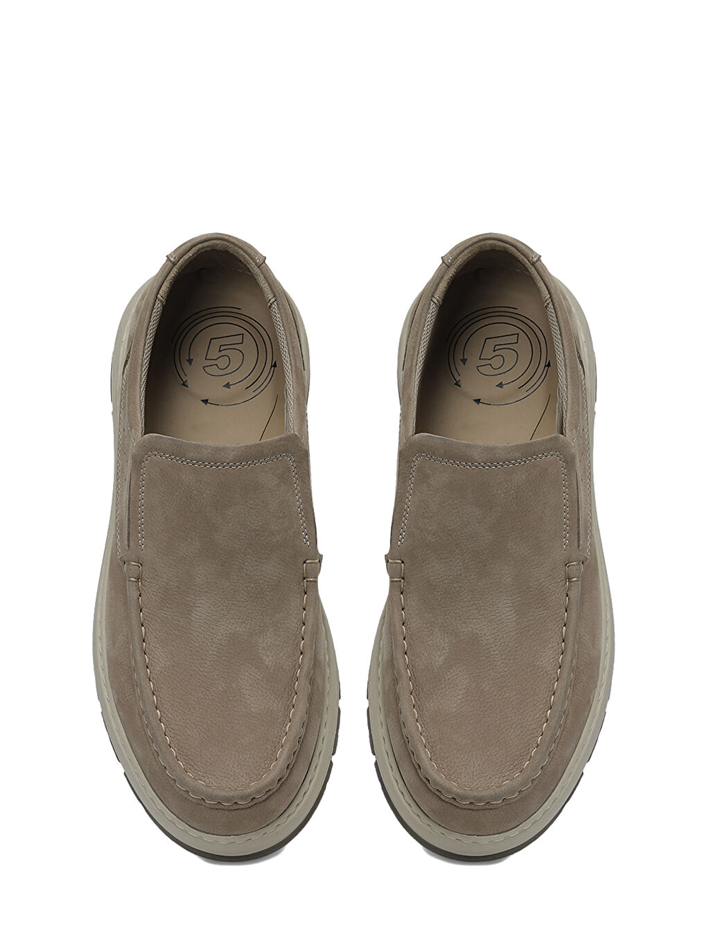 109120N.M 6FX Kahverengi Erkek Rahat Ayakkabı-3