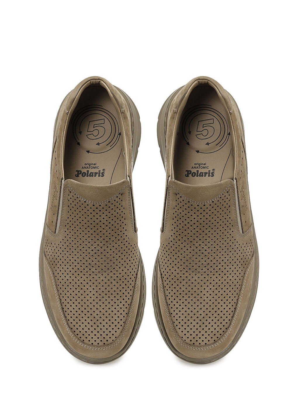 Bej 109124N.M 6FX Vizon Erkek Rahat Ayakkabı-3