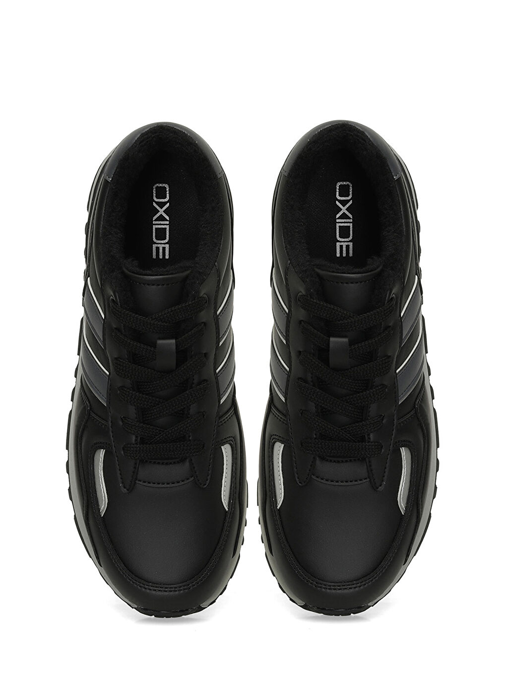FUJID SLV KRK 4PR Siyah Erkek Spor Ayakkabı-3