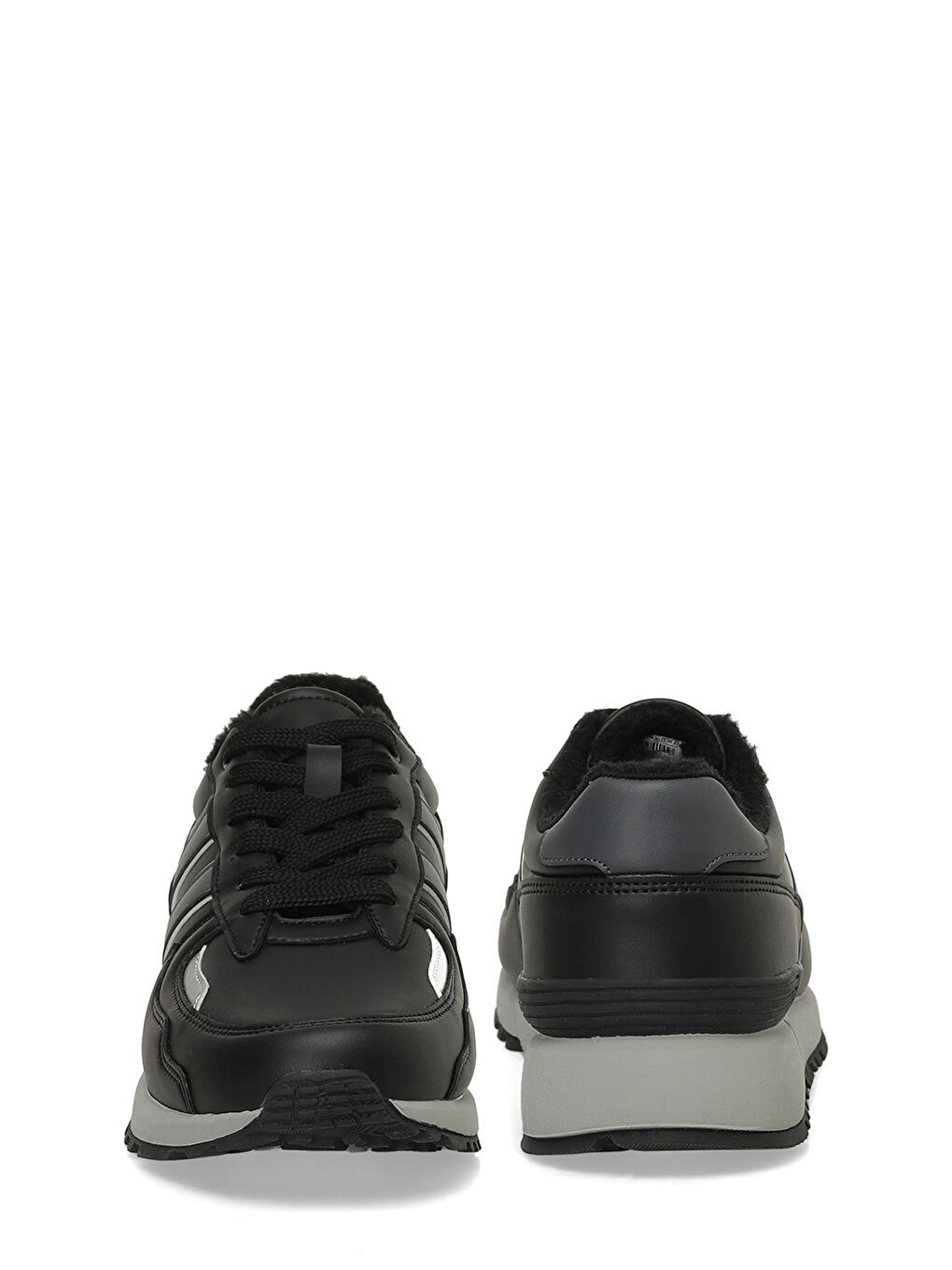 FUJID SLV KRK 4PR Siyah Erkek Spor Ayakkabı-4