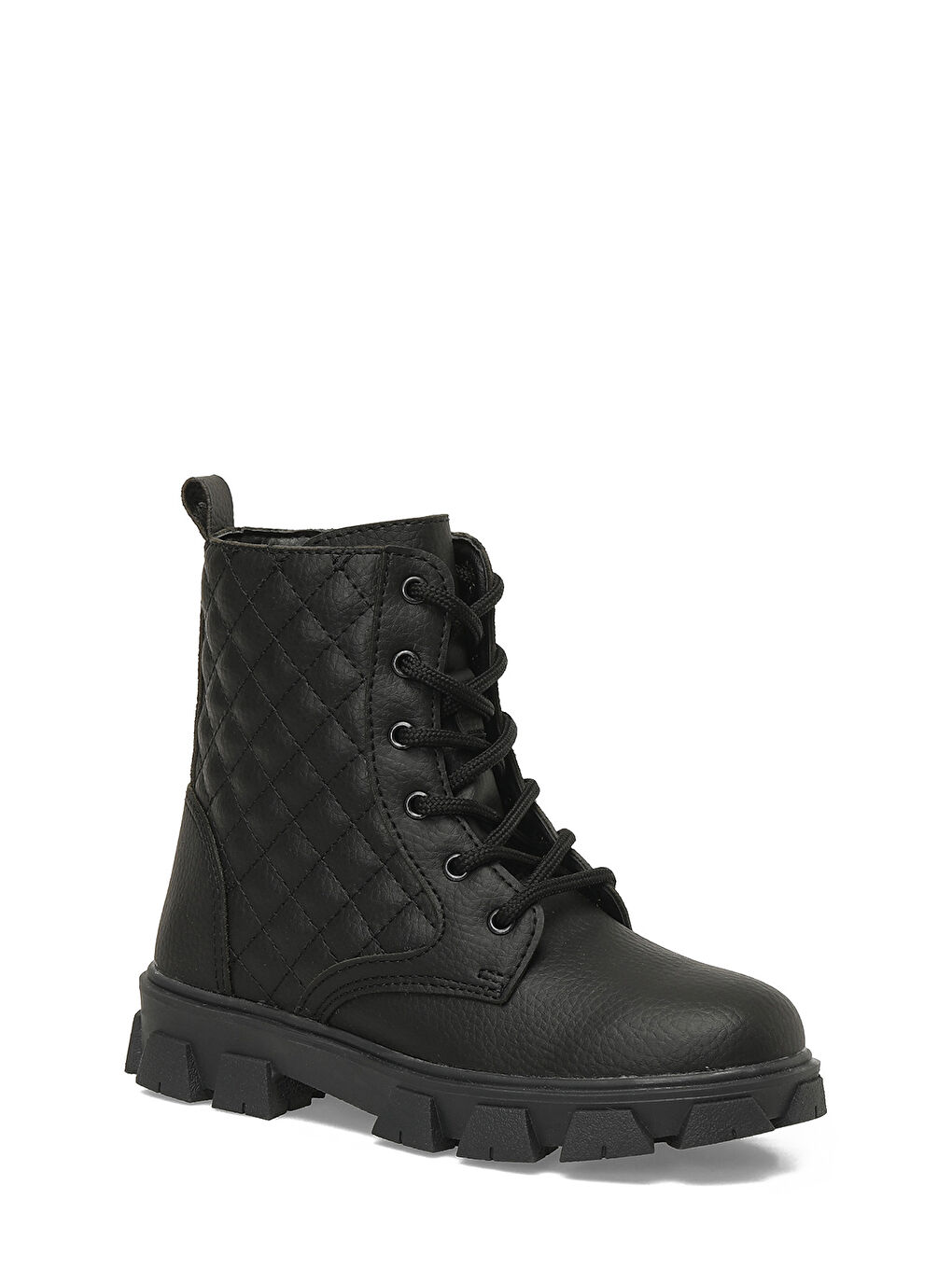 CONTE F 5PR Siyah Kız Çocuk Worker Bot-1