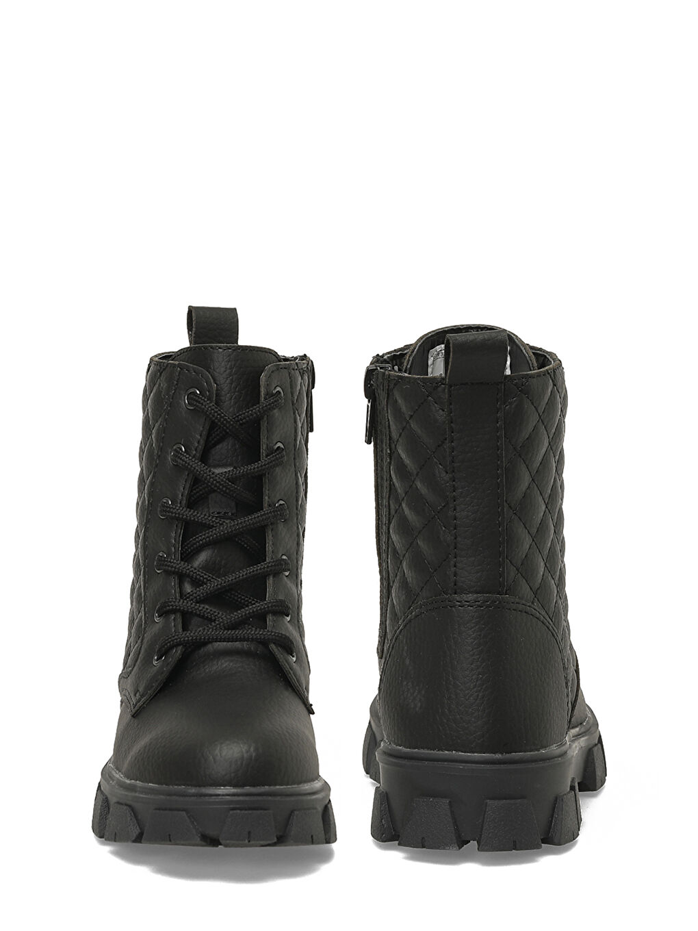 CONTE F 5PR Siyah Kız Çocuk Worker Bot-4