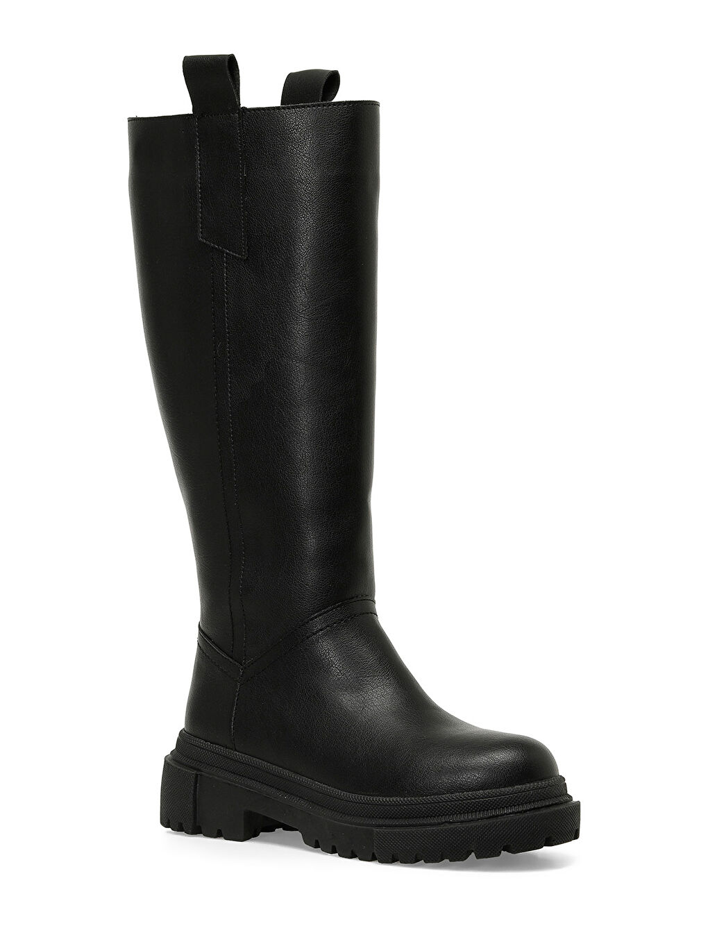 22K-519 4PR Siyah Kadın Çizme-1