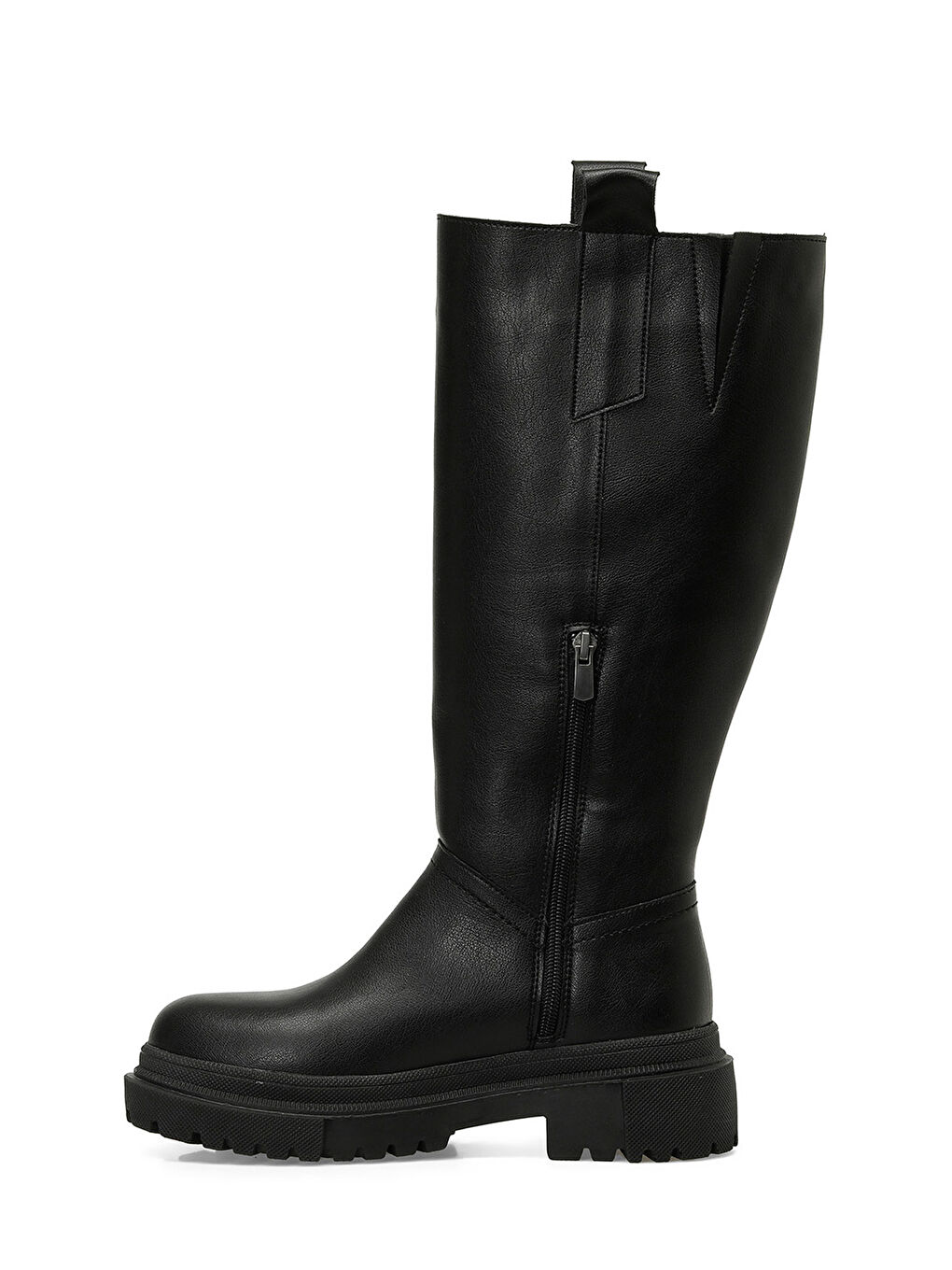 22K-519 4PR Siyah Kadın Çizme-2