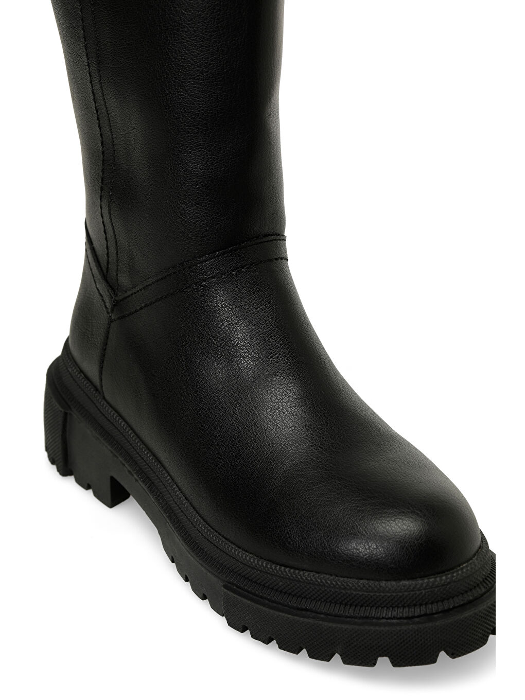 22K-519 4PR Siyah Kadın Çizme-5