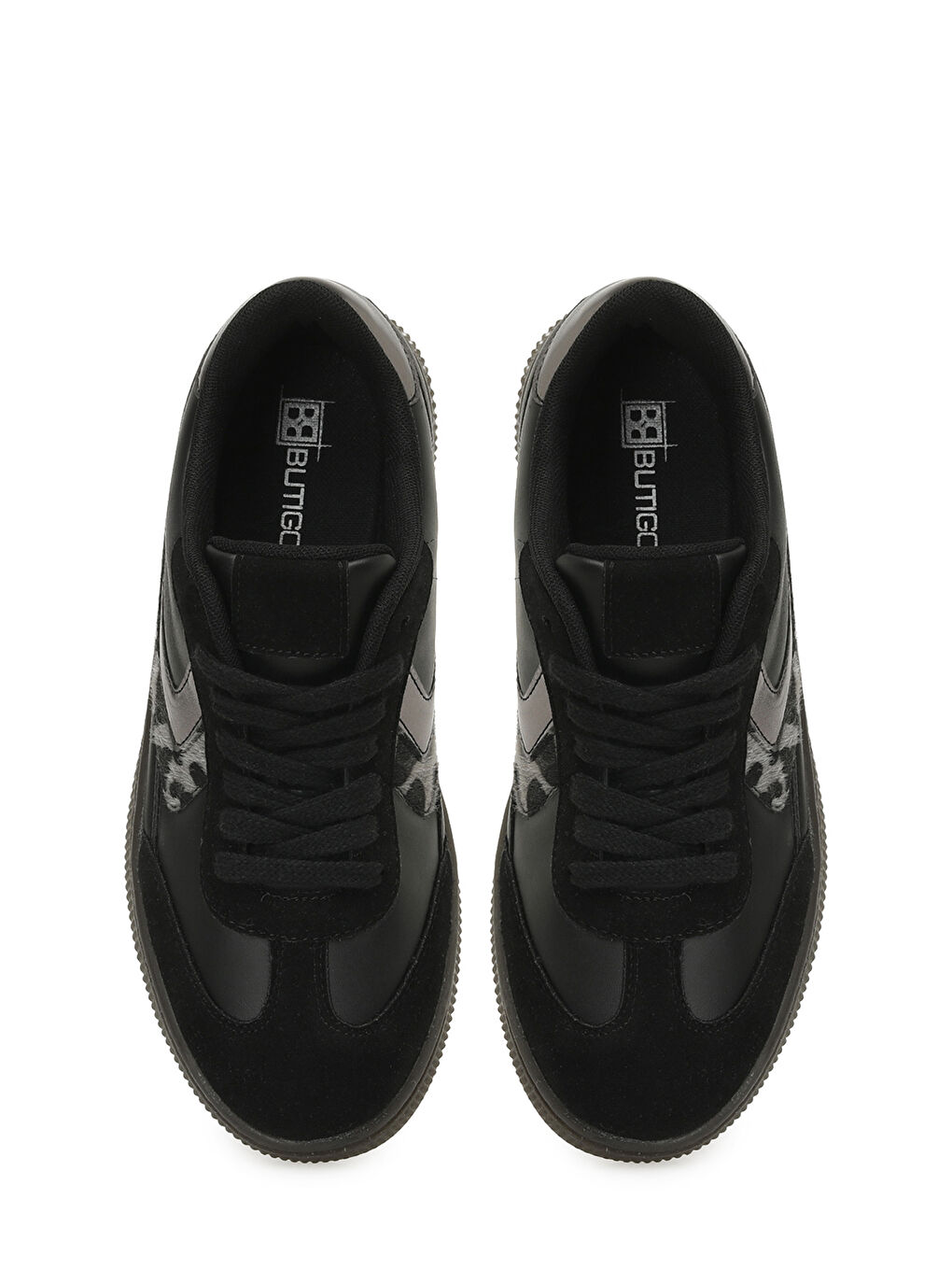 25K-2070 5PR Siyah Kadın Sneaker-3